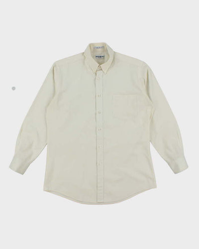 Vintage 90's Yves Saint Laurent Striped Long Sleeve Shirt - M