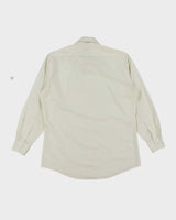Vintage 90's Yves Saint Laurent Striped Long Sleeve Shirt - M