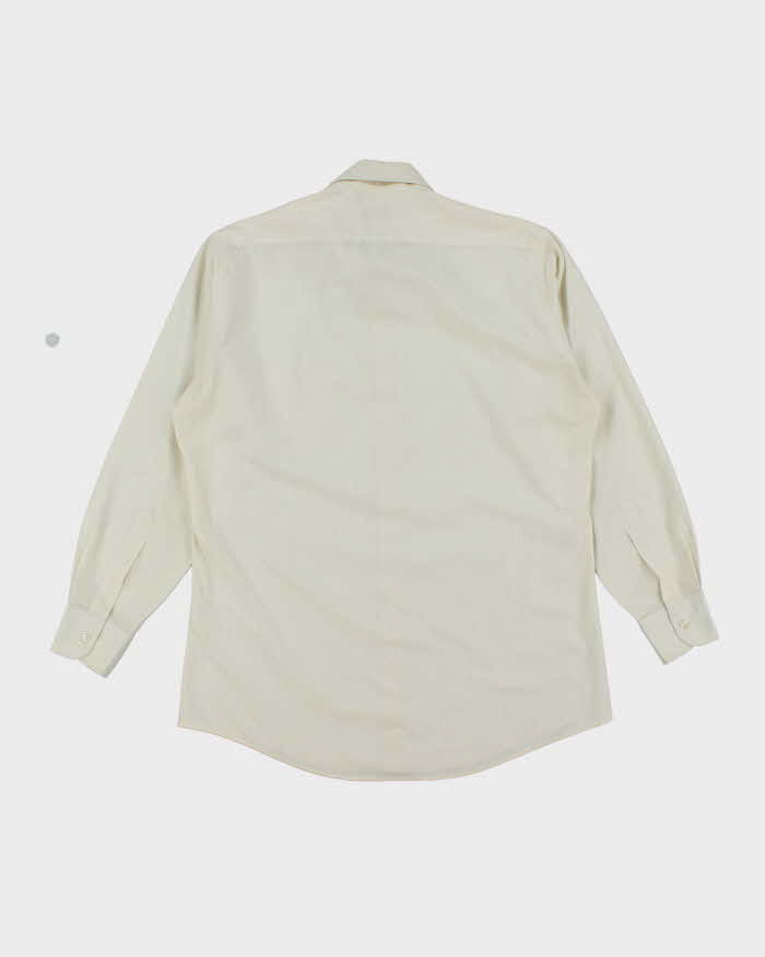 Vintage 90's Yves Saint Laurent Striped Long Sleeve Shirt - M