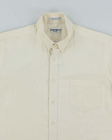 Vintage 90's Yves Saint Laurent Striped Long Sleeve Shirt - M
