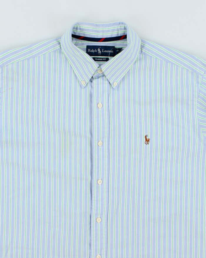 Vintage 2000's Ralph Lauren Striped Long Sleeve Shirt - L