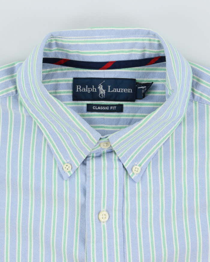 Vintage 2000's Ralph Lauren Striped Long Sleeve Shirt - L