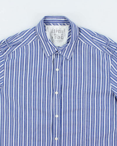 Vintage Y2K Esprit Striped Long Sleeve Shirt - L