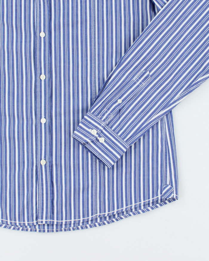 Vintage Y2K Esprit Striped Long Sleeve Shirt - L