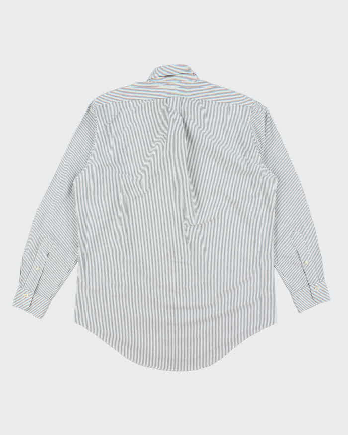 Vintage 2000's Ralph Lauren Heavyweight Striped Long Sleeve Shirt - L