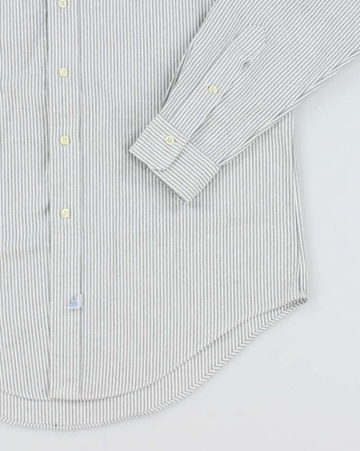 Vintage 2000's Ralph Lauren Heavyweight Striped Long Sleeve Shirt - L