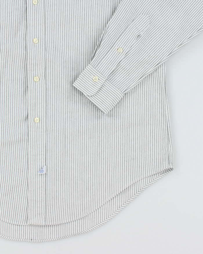 Vintage 2000's Ralph Lauren Heavyweight Striped Long Sleeve Shirt - L