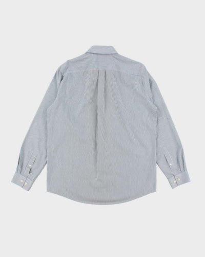 Vintage 2000's Eddie Bauer Heavyweight Striped Long Sleeve Shirt - M