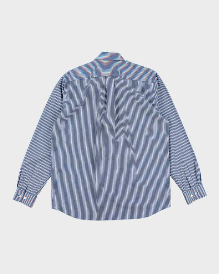 Vintage 2000's Eddie Bauer Oversized Striped Long Sleeve Shirt - L