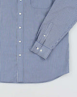 Vintage 2000's Eddie Bauer Oversized Striped Long Sleeve Shirt - L