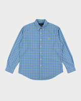 Vintage 2000's Ralph Lauren Patterned Long Sleeve Shirt - L