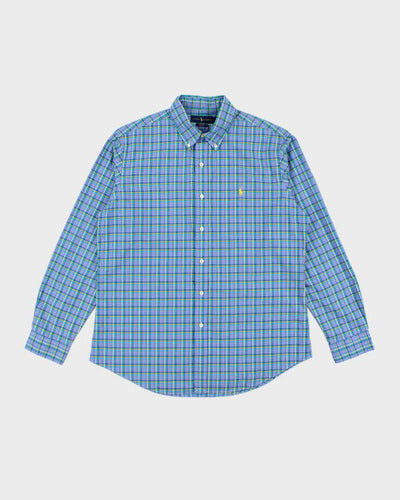 Vintage 2000's Ralph Lauren Patterned Long Sleeve Shirt - L