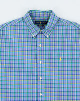 Vintage 2000's Ralph Lauren Patterned Long Sleeve Shirt - L