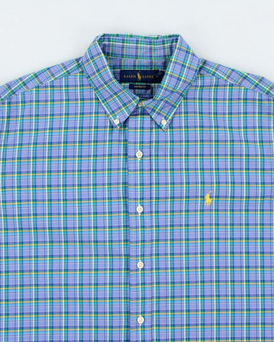 Vintage 2000's Ralph Lauren Patterned Long Sleeve Shirt - L