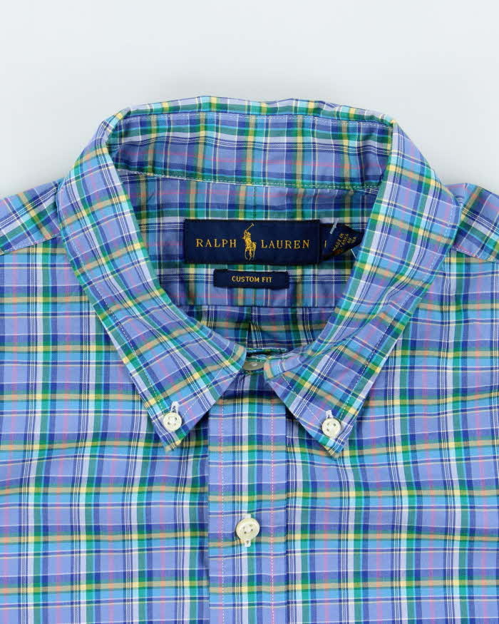 Vintage 2000's Ralph Lauren Patterned Long Sleeve Shirt - L