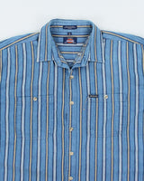 Vintage Dickies Loose Fit Oversized Striped Shirt - XL