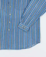 Vintage Dickies Loose Fit Oversized Striped Shirt - XL