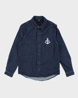 Vintage 2000's OVO Dark Wash Denim Shirt - S