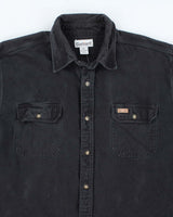 Vintage 90's Carhartt Heavyweight Oversized Long Sleeve Shirt - XL