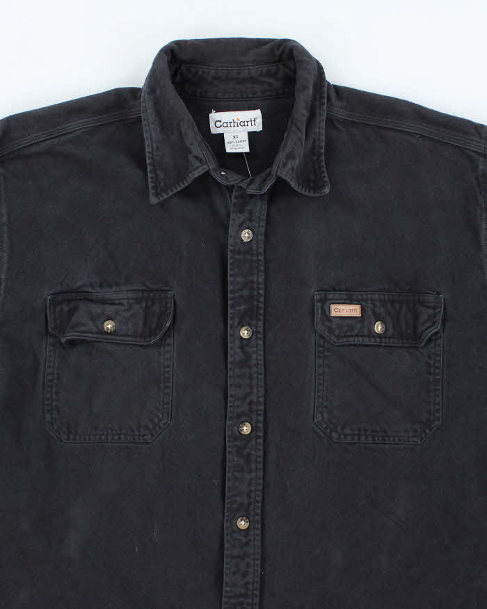 Vintage 90's Carhartt Heavyweight Oversized Long Sleeve Shirt - XL