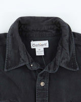 Vintage 90's Carhartt Heavyweight Oversized Long Sleeve Shirt - XL