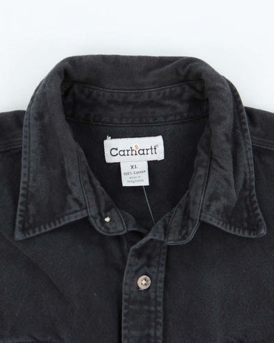 Vintage 90's Carhartt Heavyweight Oversized Long Sleeve Shirt - XL