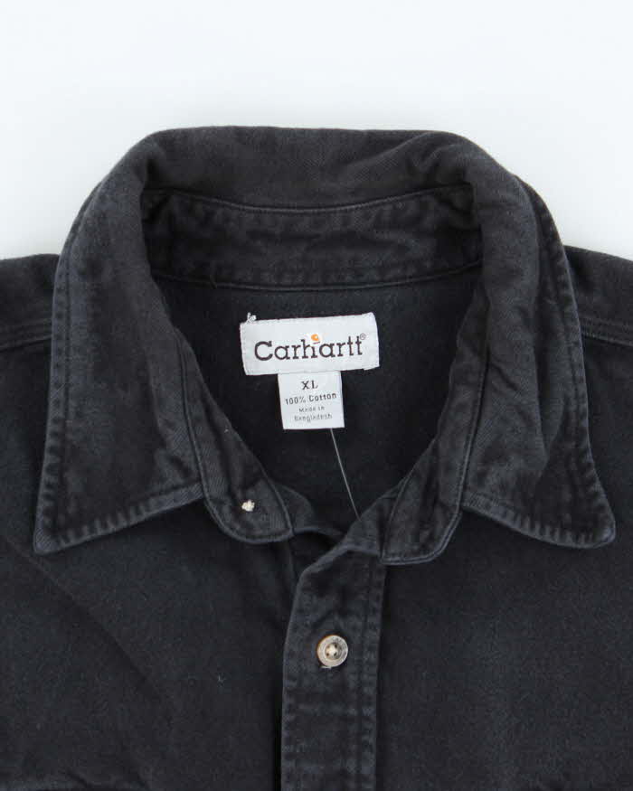 Vintage 90's Carhartt Heavyweight Oversized Long Sleeve Shirt - XL