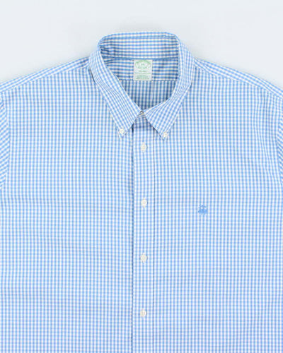 Vintage Brooks Brothers Check Long Sleeve Shirt - XXL
