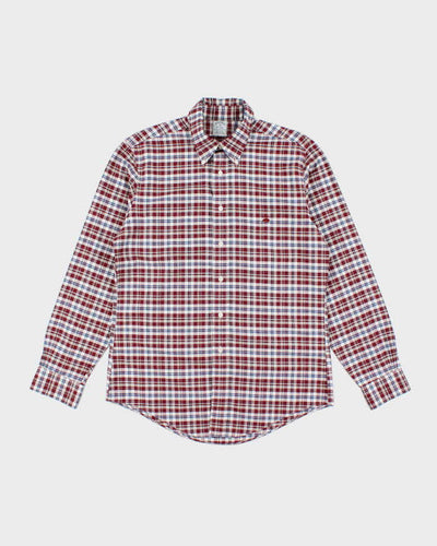Vintage Brooks Brothers Check Long Sleeve Shirt - M