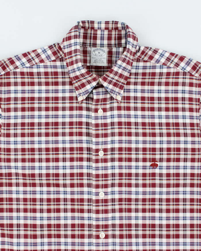 Vintage Brooks Brothers Check Long Sleeve Shirt - M