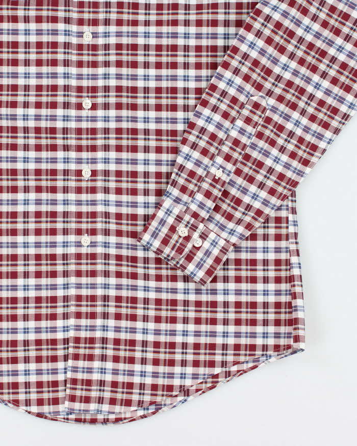 Vintage Brooks Brothers Check Long Sleeve Shirt - M