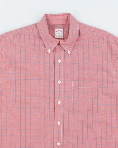 Vintage Brooks Brothers Check Long Sleeve Shirt - L