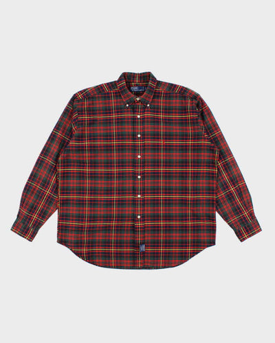 Vintage Ralph Lauren Oversized Check Long Sleeve Shirt - L