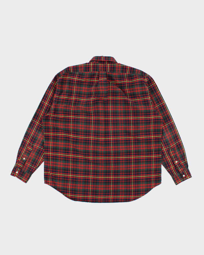 Vintage Ralph Lauren Oversized Check Long Sleeve Shirt - L