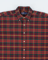 Vintage Ralph Lauren Oversized Check Long Sleeve Shirt - L
