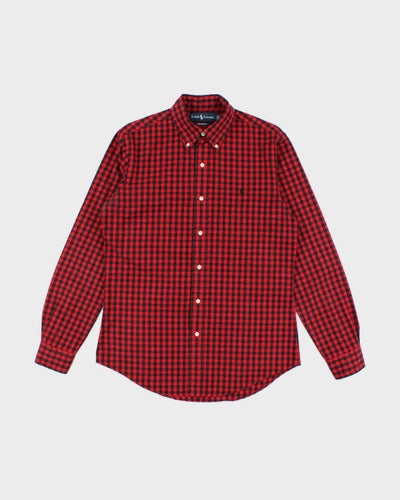 Vintage Ralph Lauren Check Long Sleeve Shirt - S