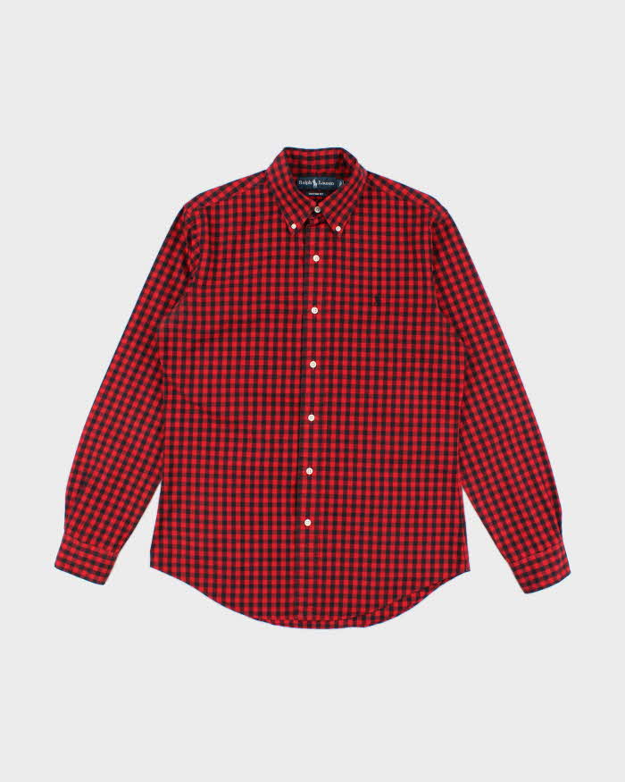 Vintage Ralph Lauren Check Long Sleeve Shirt - S