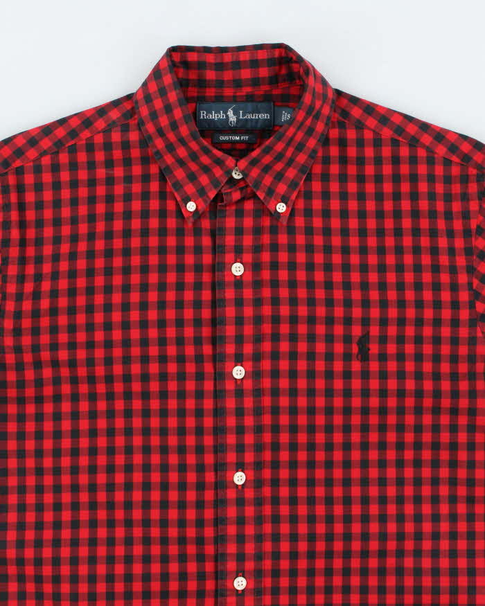 Vintage Ralph Lauren Check Long Sleeve Shirt - S