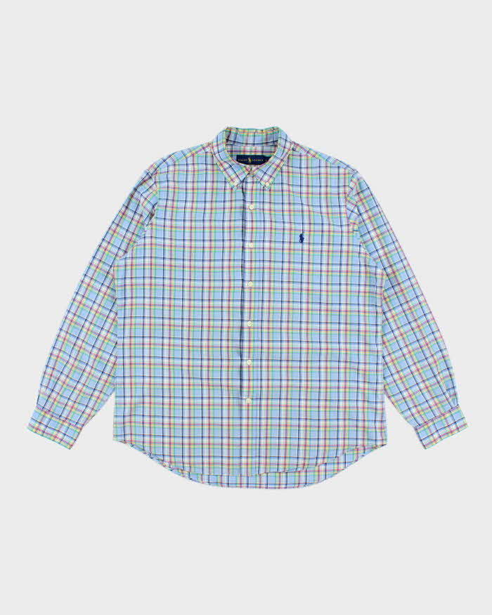 Vintage Ralph Lauren Check Long Sleeve Shirt - L