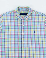 Vintage Ralph Lauren Check Long Sleeve Shirt - L