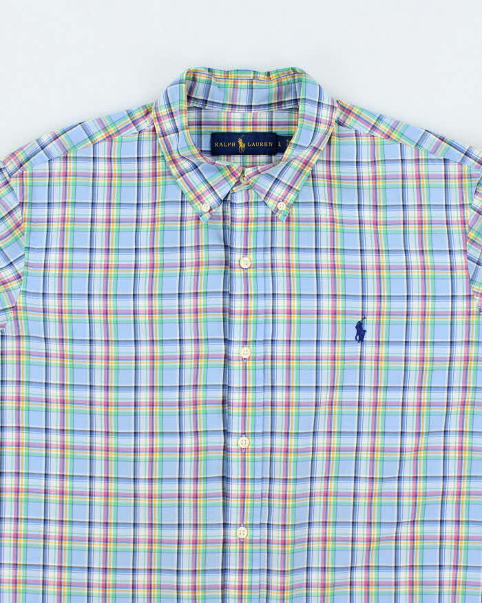 Vintage Ralph Lauren Check Long Sleeve Shirt - L