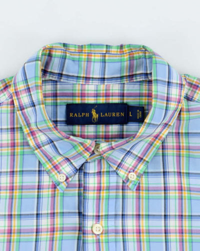 Vintage Ralph Lauren Check Long Sleeve Shirt - L