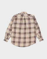 Vintage 00s Timberland Check Long Sleeve Shirt - M