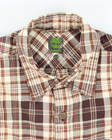 Vintage 00s Timberland Check Long Sleeve Shirt - M