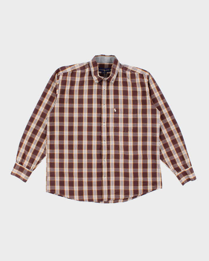 Vintage Ralph Lauren Check Long Sleeve Shirt - XXL