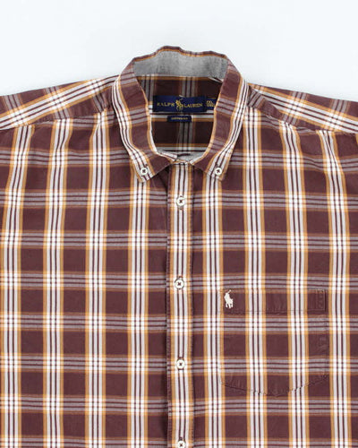 Vintage Ralph Lauren Check Long Sleeve Shirt - XXL