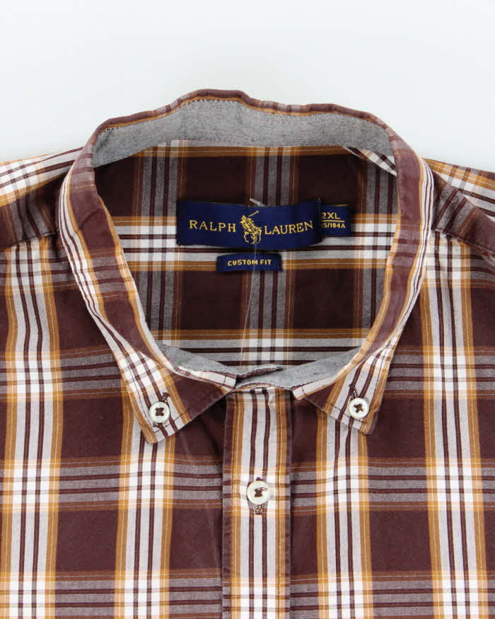 Vintage Ralph Lauren Check Long Sleeve Shirt - XXL
