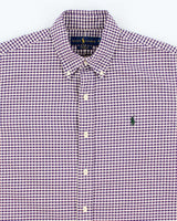 Vintage Ralph Lauren Check Long Sleeve Shirt - M