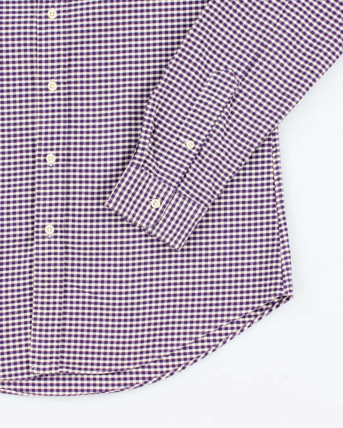 Vintage Ralph Lauren Check Long Sleeve Shirt - M