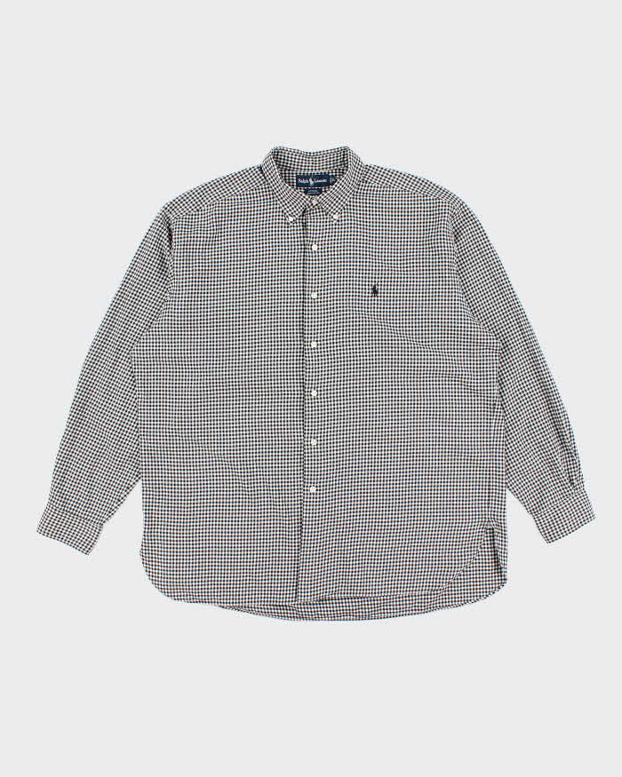 Vintage Ralph Lauren Check Long Sleeve Shirt - XL